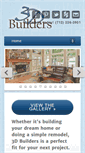 Mobile Screenshot of 3dbuildersiowa.com